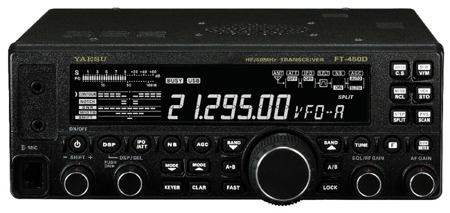 HF50MHzトランシーバーYAESU FT-450Dオプション付き - アマチュア無線